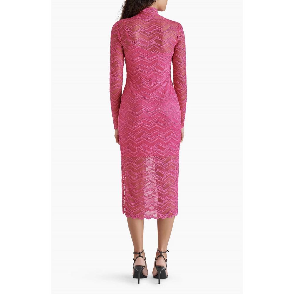 NEW STEVE MADDEN vivienne dress in fuchsia - Picture 4 of 4